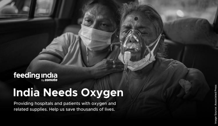 Feeding India programme by Zomato helped in India's oxygen crisis