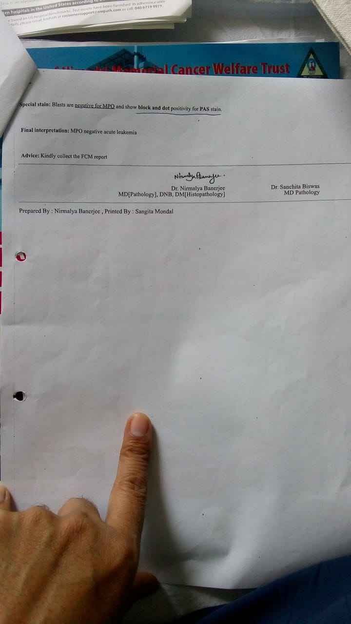 My Uncle Is Fighting With Blood Cancer(AML) And We Need ...