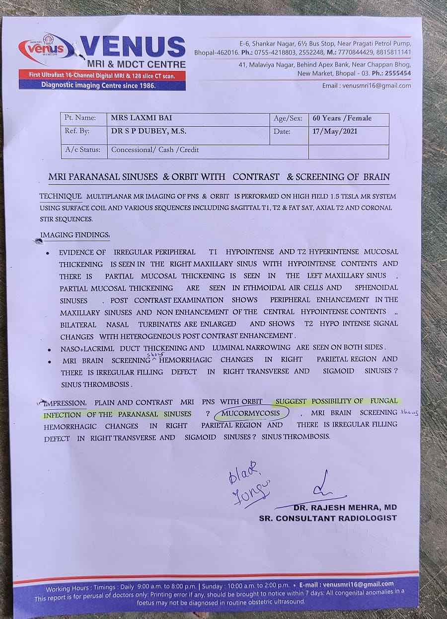 My Grandmother Is Suffering From Mucormycosis We Need Your Help To Provide For Her Treatment Ketto My Grandmother Is Suffering From Mucormycosis We Need Your Help To Provide For Her Treatment Ketto