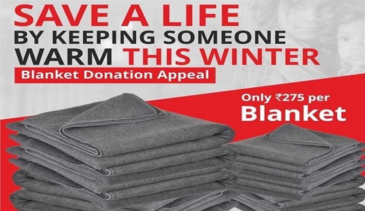 Blanket Donation Drive Ketto