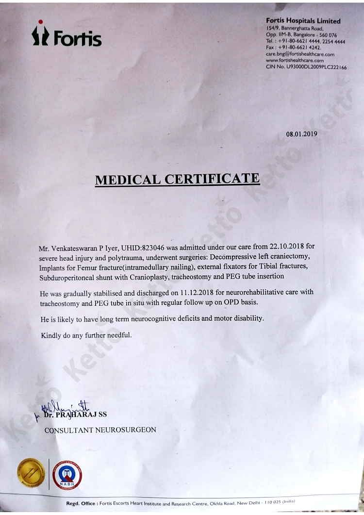 Help This Young Man Get Back On His Feet Ketto