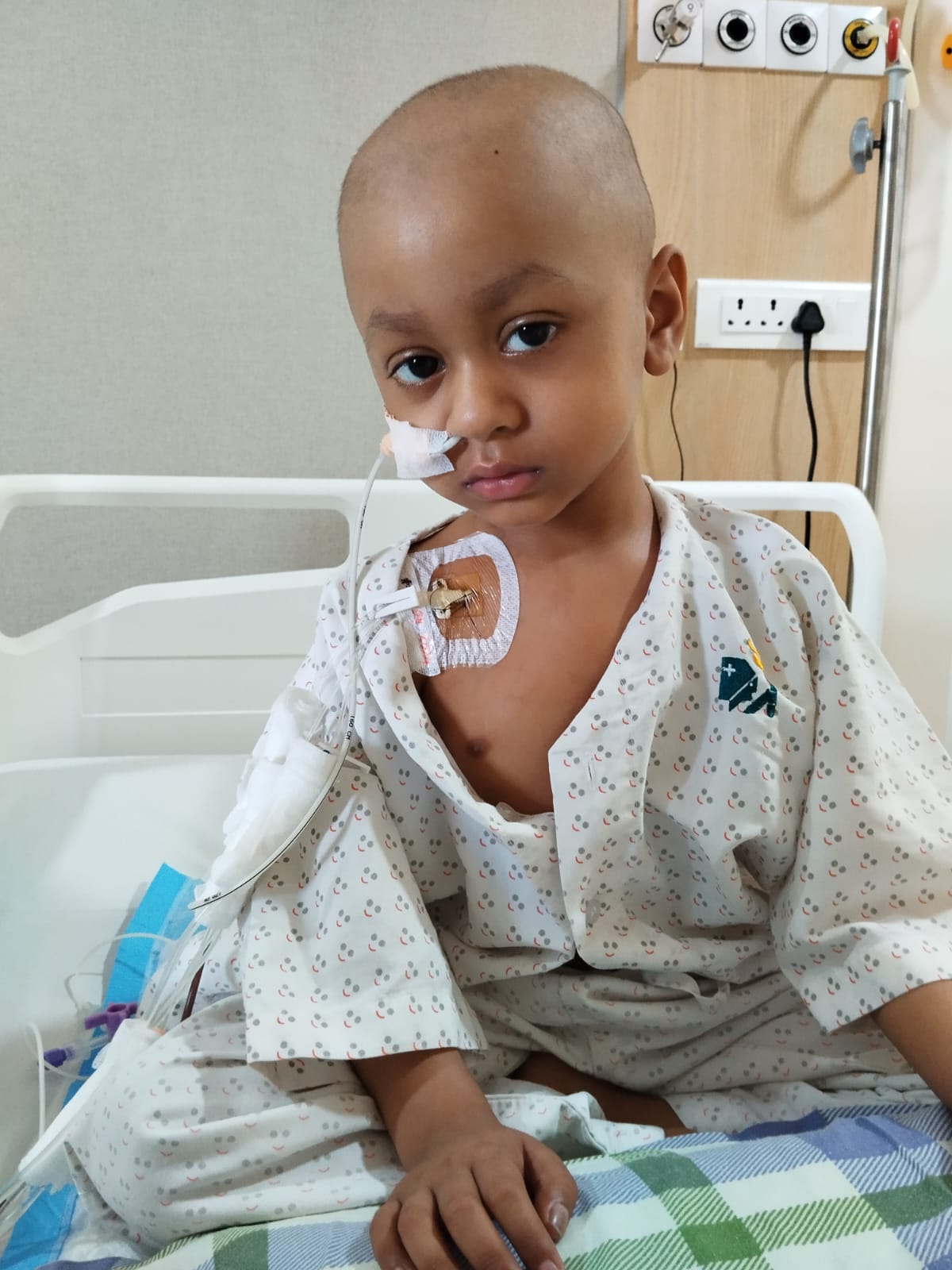 Diagnosed With Stage IV Neuroblastoma (Cancer), 4-year-old Baby Aaroosh  Continues To Fight This Deadly Disease. Please Help!